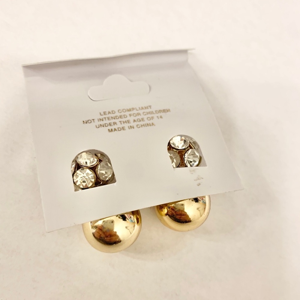 Princess Accessories | Earrings Rhinestone - Picture 8 of 8